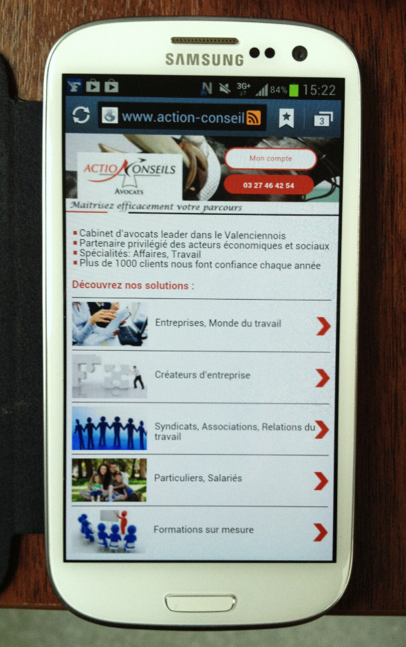 Action-Conseils lance son tout nouveau site mobile